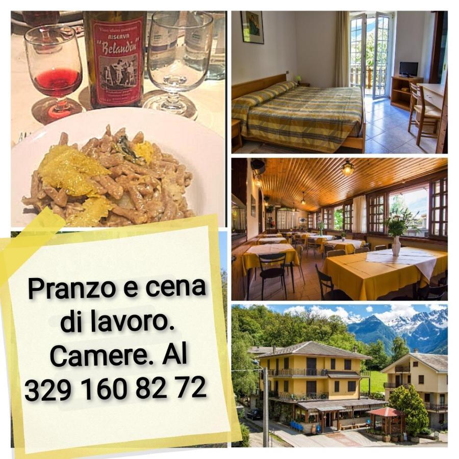 Belandin Ristorante Hotel Teglio Bagian luar foto