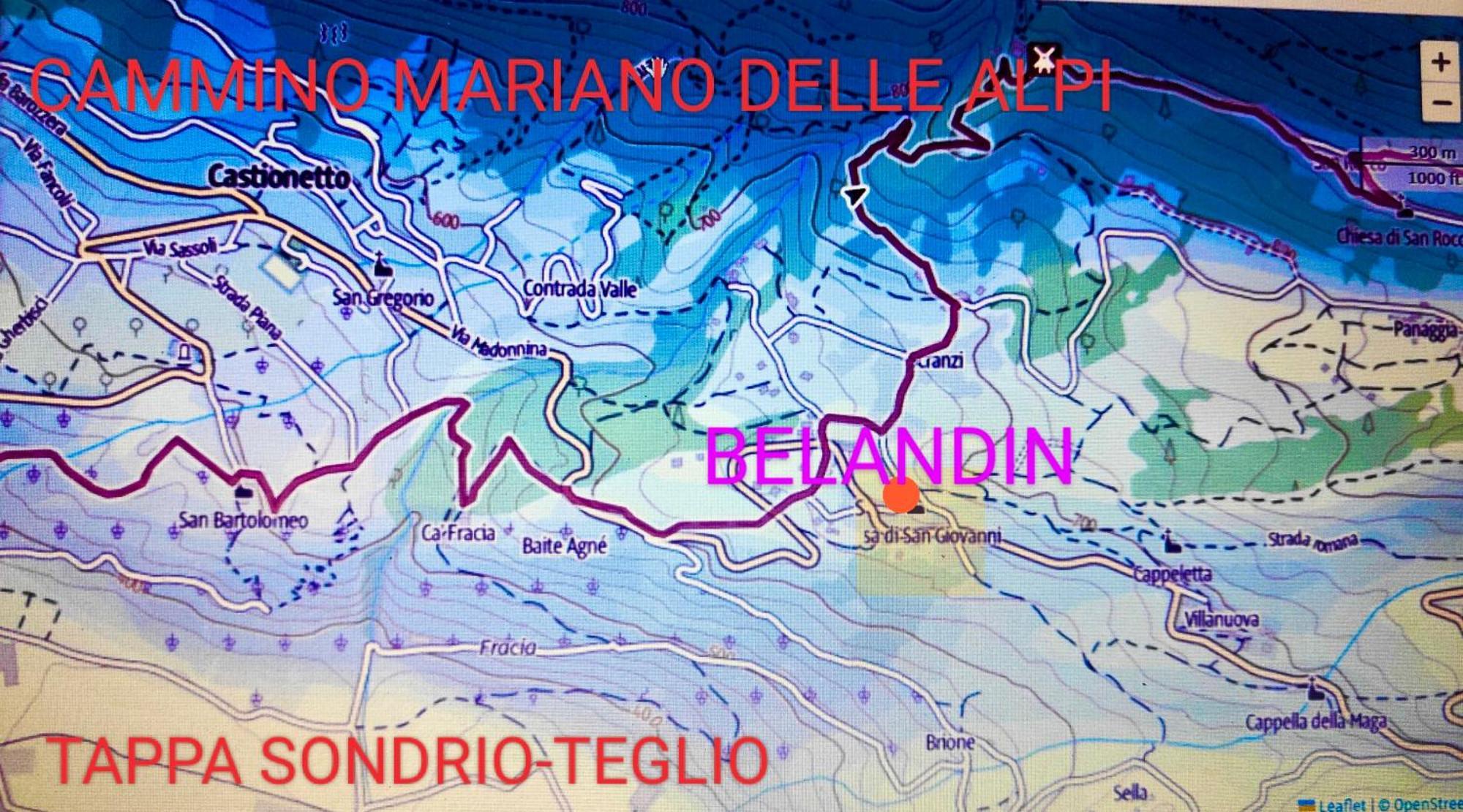Belandin Ristorante Hotel Teglio Bagian luar foto